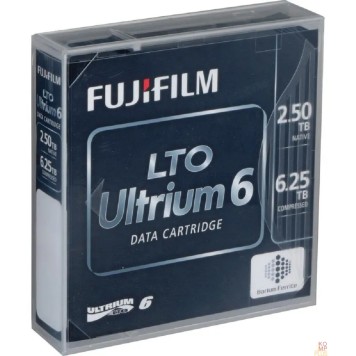 Сетевые системы хранения данных Fujifilm LTO-6 RW 6,25TB (2,5Tb native) Tape 16310732 аналог 00V7590 / C7976A