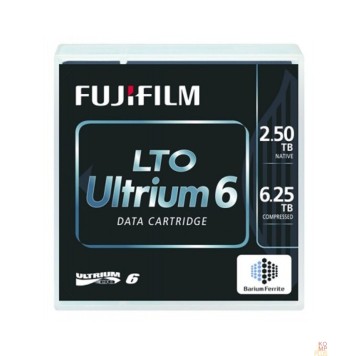 Сетевые системы хранения данных Fujifilm LTO-6 RW 6,25TB (2,5Tb native) Tape 16310732 аналог 00V7590 / C7976A-1