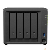 Дисковый массив Synology DS925+ Сетевое хранилище NAS AMD Ryzen V1500B 2.2 GHz 4 GB DDR4 ECC SODIMM /3.5