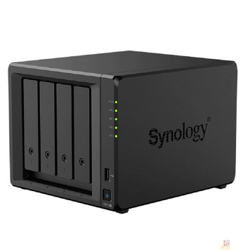Дисковый массив Synology DS925+ Сетевое хранилище NAS AMD Ryzen V1500B 2.2 GHz 4 GB DDR4 ECC SODIMM /3.5