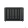 Дисковый массив Synology DS1525+  СХД AMD V1500B (Quad-Core, 8 Threads) 2.2 GHz 8GB DDR4 ECC 5 x 3.5”/2.5” SATA HDD/SSD 2 x M.2 NVMe (for SSD cache, no storage pool support) 2 x 2.5GbE RJ-45 вилка UK/HK 3-pin