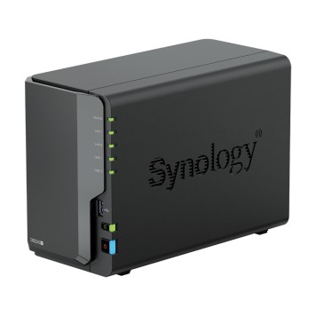 Дисковый массив Synology DS225+ СХД настольное исполнение 2BAY NO HDD (repl. DS224+)) вилка UK/HK 3-pin-1
