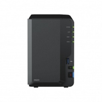 Дисковый массив Synology DS223 Сетевое хранилище NAS, слоты 2x2.5