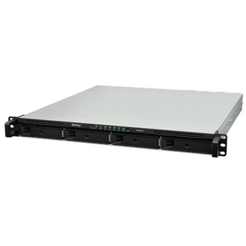 Дисковый массив Synology RS826RP+ 1U/4bay QC 2,2GhzCPU/4Gb(32)/RAID0,1,10,5,6/upto 8HDD (1xRX426)/2xUSB3.2/4GigEth/1xExpslot/iSCSI/2xIPcam/2xRPS/1YW/no rail repl. RS822RP+ 