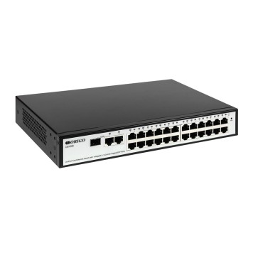Сетевое оборудование ORIGO OS1326/A1A Настраиваемый L2-коммутатор 24x100Base-TX, 1x1000Base-T, 1xCombo 1000Base-T/SFP-1
