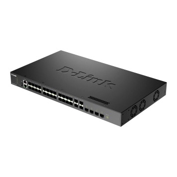 Сетевое оборудование D-Link DXS-3410-32SY/A1A Управляемый L3 стекируемый коммутатор с 28 портами 10GBase-X SFP+ и 4 портами 25GBase-X SFP28-2