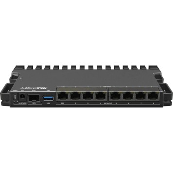 Сетевое оборудование MikroTik RB5009UPr+S+IN Маршрутизатор проводной, CPU ARM64, 4 ядра 350-1400MHZ, 1GB RAM, 7*1Gbit RJ45, 1*2.5gbit RJ45, PoE out 1-7port-1