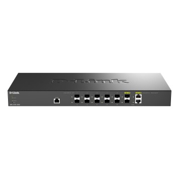 Сетевое оборудование D-Link DXS-1210-12SC/B1A PROJ Управляемый L2+ коммутатор с 10 портами 10GBase-X SFP+ и 2 комбо-портами 10GBase-T/SFP+