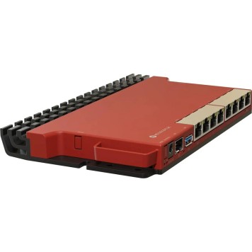 Сетевое оборудование MikroTik L009UiGS-RM Маршрутизатор проводной, 8*1Gbit, 1*SFP 2.5Gbit-1