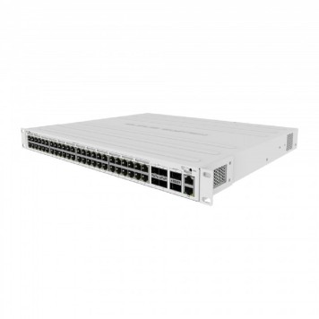 Сетевое оборудование MikroTik CRS354-48P-4S+2Q+RM Коммутатор управляемый, Cloud Router Switch 354-48P-4S+2Q+RM with RouterOS L5 license