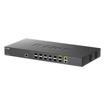 Сетевое оборудование D-Link DXS-1210-12SC/B1A PROJ Управляемый L2+ коммутатор с 10 портами 10GBase-X SFP+ и 2 комбо-портами 10GBase-T/SFP+-2