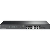 Сетевое оборудование TP-Link SG2218P Omada 16-портовый гигабитный РоЕ-коммутатор Smart с 2 SFP-слотами