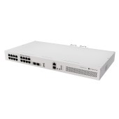 Сетевое оборудование MikroTik CRS418-8P-8G-2S+RM Коммутатор управляемый, L2+\L3, 17*RJ45 1Gbit, 8*Poe out, 2*SFP+