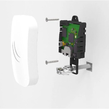 Сетевое оборудование MikroTik RBcAPL-2nD Беспроводная точка доступа, cAP lite with AR9533 RBcapl-2nd 650MHz CPU, 64MB RAM, 1xLAN, built-in 2.4Ghz 802.11b/g/n Dual Chain wireless with 1.5dBi integrated-1