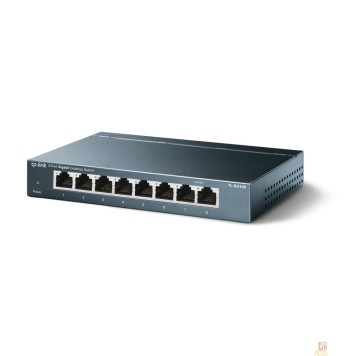 Сетевое оборудование TP-Link TL-SG108 Настольный коммутатор с 8 гигабитными портами-1