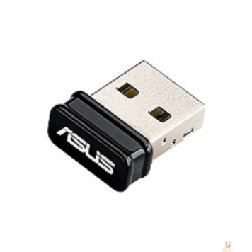Сетевое оборудование ASUS USB-N10 Беспроводной USB 2.0 адаптер N150, Wi-Fi 4 (n)
