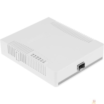 Сетевое оборудование MikroTik RB260GSP (CSS106-1G-4P-1S) Коммутатор RouterBOARD 260GSP 1xSFP, 5x10/100/1000 Gigabit Ethernet, PoE with indoor case and power supply-1