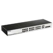 Сетевое оборудование D-Link DGS-1210-28/F3A Управляемый L2 коммутатор с 24 портами 10/100/1000Base-T и 4 комбо-портами 100/1000Base-T/SFP