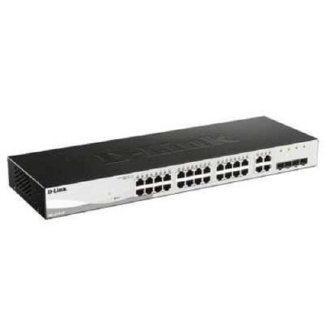 Сетевое оборудование D-Link DGS-1210-28/F3A Управляемый L2 коммутатор с 24 портами 10/100/1000Base-T и 4 комбо-портами 100/1000Base-T/SFP