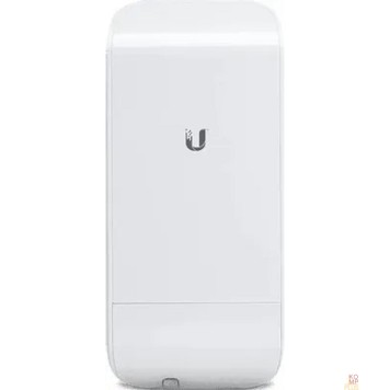 Сетевое оборудование UBIQUITI NanoStation Loco M2 Точка доступа Wi-Fi, AirMax, Рабочая частота 2412-2462 МГц (белый)-1