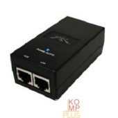 Сетевое оборудование UBIQUITI POE-24-12W(EU) блок питания с PoE, 220 VAC -> 24VDC, 0,5A