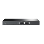 Сетевое оборудование TP-Link TL-SF1016 Коммутатор с 16 портами 10/100 Мбит/с для размещения в стойке