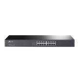 Сетевое оборудование TP-Link TL-SF1016 Коммутатор с 16 портами 10/100 Мбит/с для размещения в стойке
