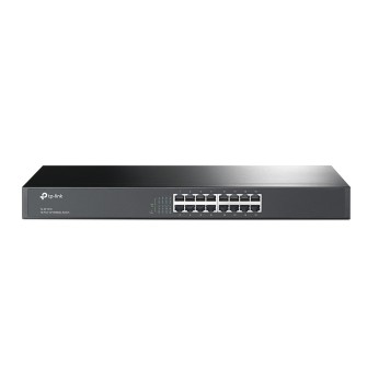 Сетевое оборудование TP-Link TL-SF1016 Коммутатор с 16 портами 10/100 Мбит/с для размещения в стойке