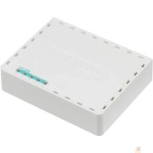 Сетевое оборудование MikroTik RB750r2 hEX lite Маршрутизатор 4 порта 100Мбит/сек. + 1 порт WAN 100Мбит/сек.