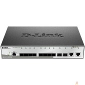 Сетевое оборудование D-Link DGS-1210-12TS/ME/B1A Управляемый L2 коммутатор с 10 портами 1000Base-X SFP и 2 портами 10/100/1000Base-T