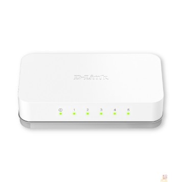 Сетевое оборудование D-Link DES-1005C/B1A  Неуправляемый коммутатор с 5 портами 10/100Base-TX