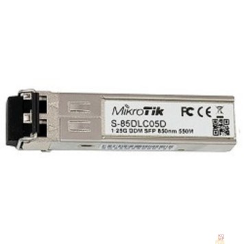 Сетевое оборудование MikroTik S-85DLC05D Модуль SFP 1.25GBit, MM, 550m, 850nm