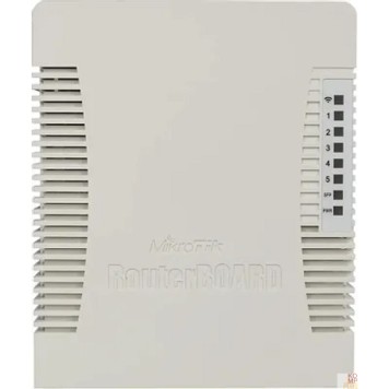 Сетевое оборудование MikroTik RB962UiGS-5HacT2HnT Беспроводной маршрутизатор  hAP ac 2.4+5ГГц, 802.11a/b/g/n/ac, 5x Ethernet 1G, 1x SFP-2