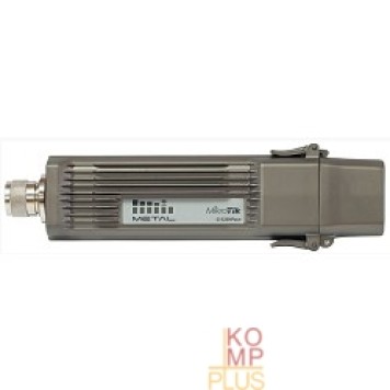 Сетевое оборудование MikroTik RBMetalG-52SHPacn Беспроводная точка доступа Metal 52 ac 2.4/5GHz 802.11a/b/g/n/ac wireless, RouterOS L4, metal case, mounting loops, PoE, PSU, Omni antenna