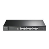 Сетевое оборудование TP-Link SG3428XMP Omada 24-портовый гигабитный управляемый РоЕ-коммутатор уровня L2+ с 4 SFP+ слотами 10G
