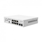 Сетевое оборудование MikroTik CSS610-8G-2S+IN Коммутатор управляемый, L2 8x1Gbit, 2SFP+, настольный корпус