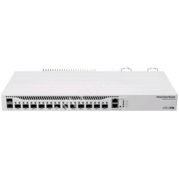 Сетевое оборудование MikroTik CCR2004-1G-12S+2XS Маршрутизатор проводной, 12 x 10G SFP+ and 2 x 25G SFP28 ports.