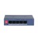 Коммутаторы DAHUA DH-CS4005-4ET1GT-36 4-портовый PoE облачный коммутатор; 4xRJ45 100M (PoE/PoE+), 1xRJ45 1G (uplink); суммарно до 40Вт; питание: 53VDC;
