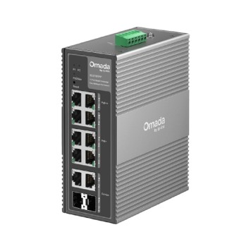Сетевое оборудование TP-Link IES210GPP Omada 10-портовый гигабитный индустриальный коммутатор Easy Managed с 6 портами PoE+ и 2 портами PoE++