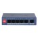 Коммутаторы DAHUA DH-CS4006-4ET2GT-36 4-портовый PoE облачный коммутатор; 4xRJ45 100M (PoE/PoE+), 2xRJ45 1G (uplink); суммарно до 40Вт; питание: 53VDC;