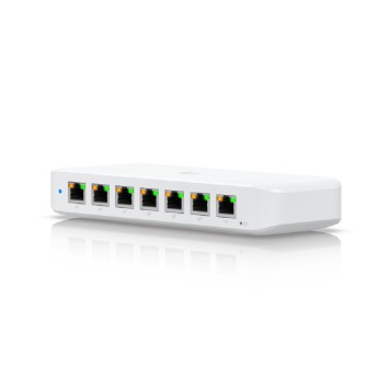 Сетевое оборудование UBIQUITI USW-Ultra PoE-коммутатор, 8х 1G RJ45, раздача 42 Вт