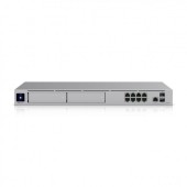 Сетевое оборудование UBIQUITI UDM-Pro-Max Маршрутизатор, 1*SFP+, 8*1Gbit RJ45,1*SFP+ WAN, 1*2.5Gbit RJ45 WAN, 128GB SSD, 2*3.5
