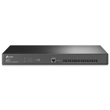 Сетевое оборудование TP-Link SX3008F Omada 8-портовый 10-гигабитный управляемый SFP+ коммутатор L2+