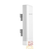 Сетевое оборудование TENDA O6 Outdoor long range CPE 5GHz 11AC 433Mbps Maximum bridge range 10km+ 1*GE PoE/WAN/LAN port 16dbi Internal Directional Antenna Antenna 