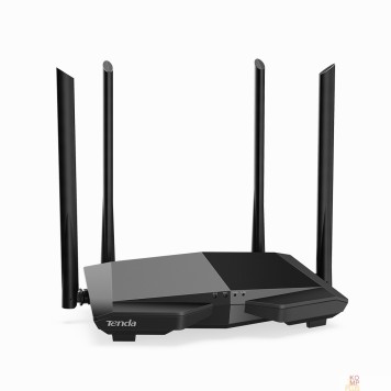 Сетевое оборудование TENDA AC6 Wi-Fi маршрутизатор  двухдиапазонный стандарта AC1200, 4 внешние антенны 6dBi, 1-port 10/100Mbps WAN, 3-ports 10/100Mbps LAN-1