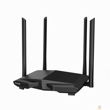Сетевое оборудование TENDA AC6 Wi-Fi маршрутизатор  двухдиапазонный стандарта AC1200, 4 внешние антенны 6dBi, 1-port 10/100Mbps WAN, 3-ports 10/100Mbps LAN-2