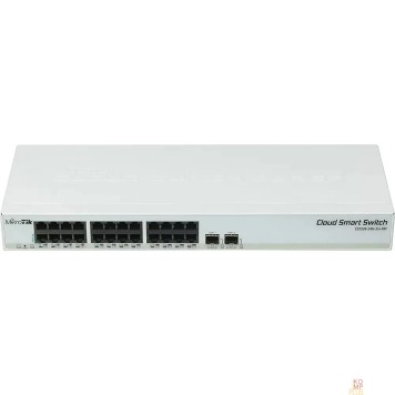 Сетевое оборудование MikroTik CSS326-24G-2S+RM Коммутатор L2 24х Gigabit RJ45, 2х SFP+-1