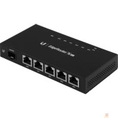 Сетевое оборудование UBIQUITI ER-X-SFP Маршрутизатор 5x Ethernet, 1x SFP, раздача PoE Сетевое оборудование UBIQUITI ER-X-SFP Маршрутизатор 5x Ethernet, 1x SFP, раздача PoE
