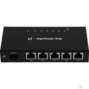 Сетевое оборудование UBIQUITI ER-X-SFP Маршрутизатор 5x Ethernet, 1x SFP, раздача PoE-2