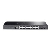 Сетевое оборудование TP-Link SG5428X Omada 24-портовый гигабитный стекируемый управляемый коммутатор уровня L3 с 4 SFP+ слотами 10G